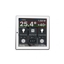   Shelly Wall Display smart control panel with 5 A integrated switch and color display White