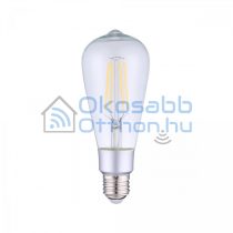   Shelly Vintage (E27, ST64) smart dimmable WiFi warm white light bulb with vintage (Edison-style) design