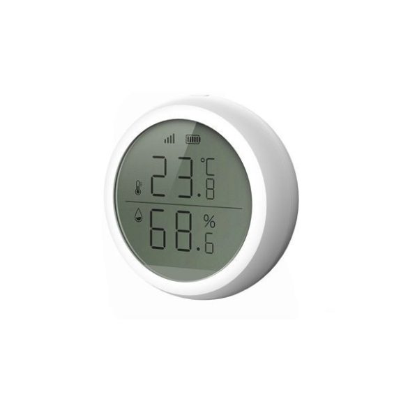 Zigbee temperature and humidity sensor with LED screen (for eWeLink and Tuya)