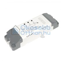   7V-32V 2-gang smart relay switch (in case), with dry contact and momentary switch, eWeLink / Sonoff compatible, Wi-Fi + RF