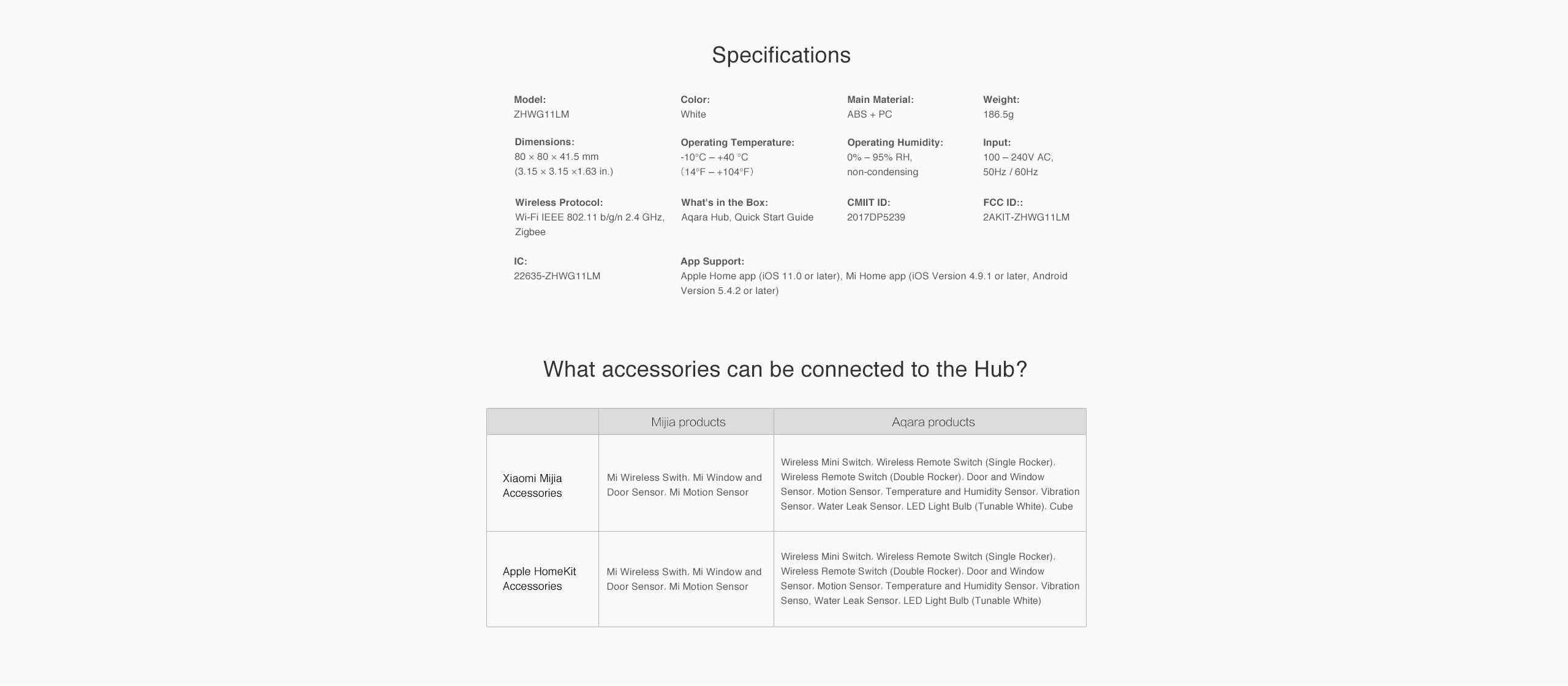 Xiaomi Aqara Hub EU