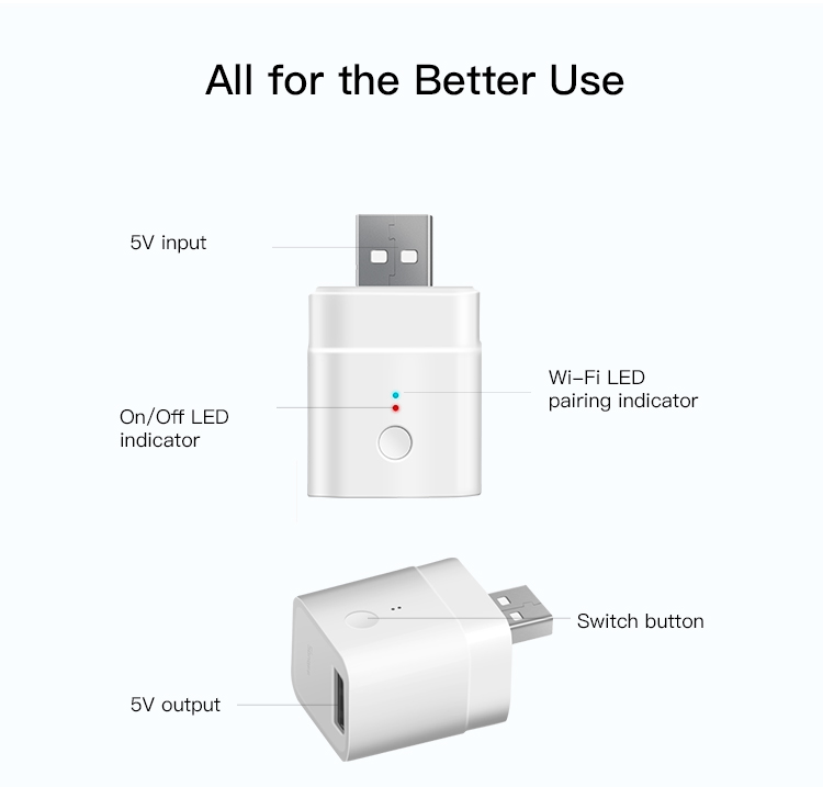 Sonoff 5V USB Adapter