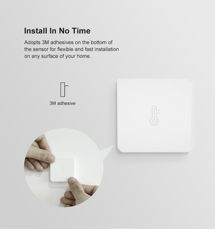 Sonoff ZigBee SNZB-02 hőmérséklet és páratartalom szenzor